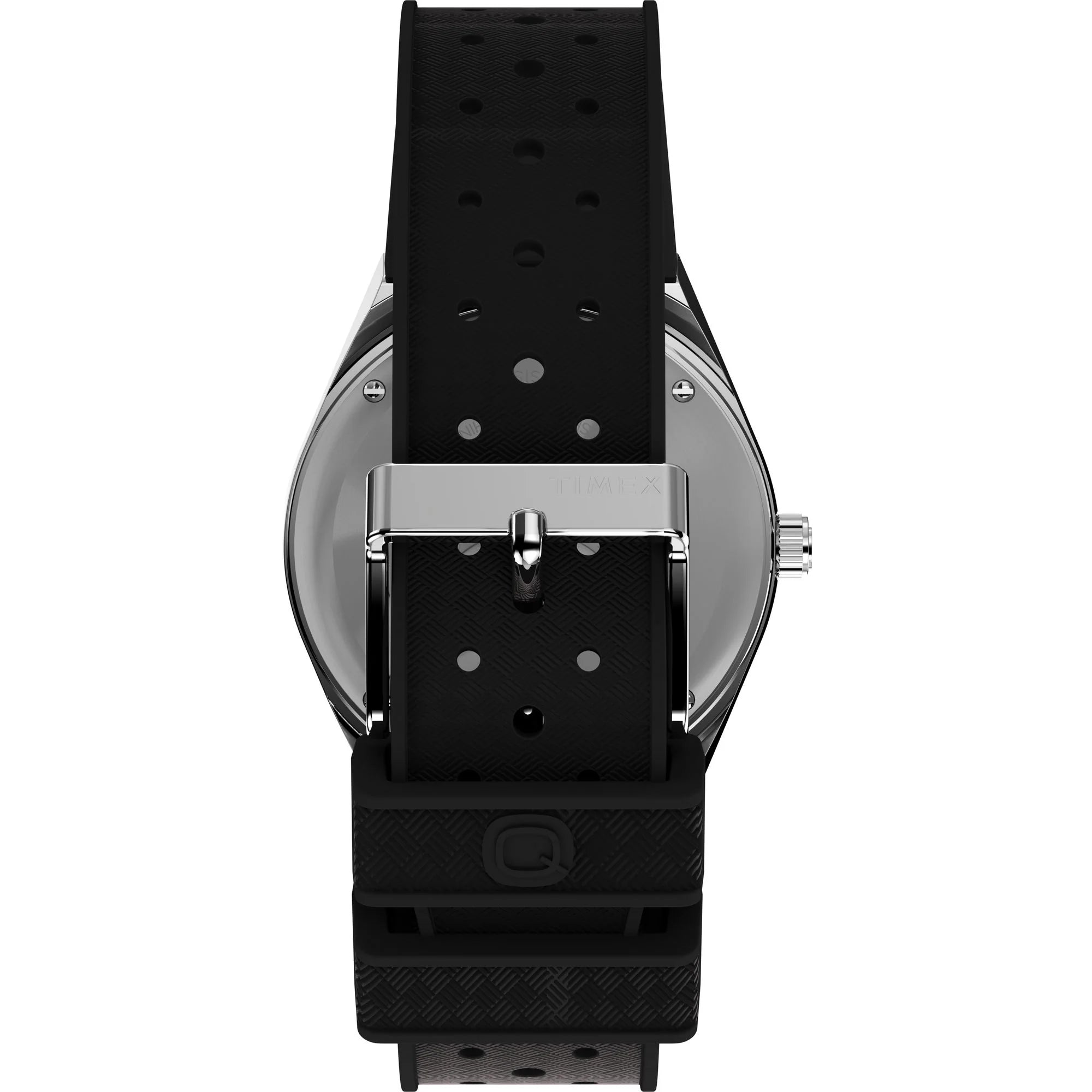 TIMEX Q TIMEX Men Black Round Dial Analog Watch - TW2W57500UJ - KRISHNA WATCH COMPANY
