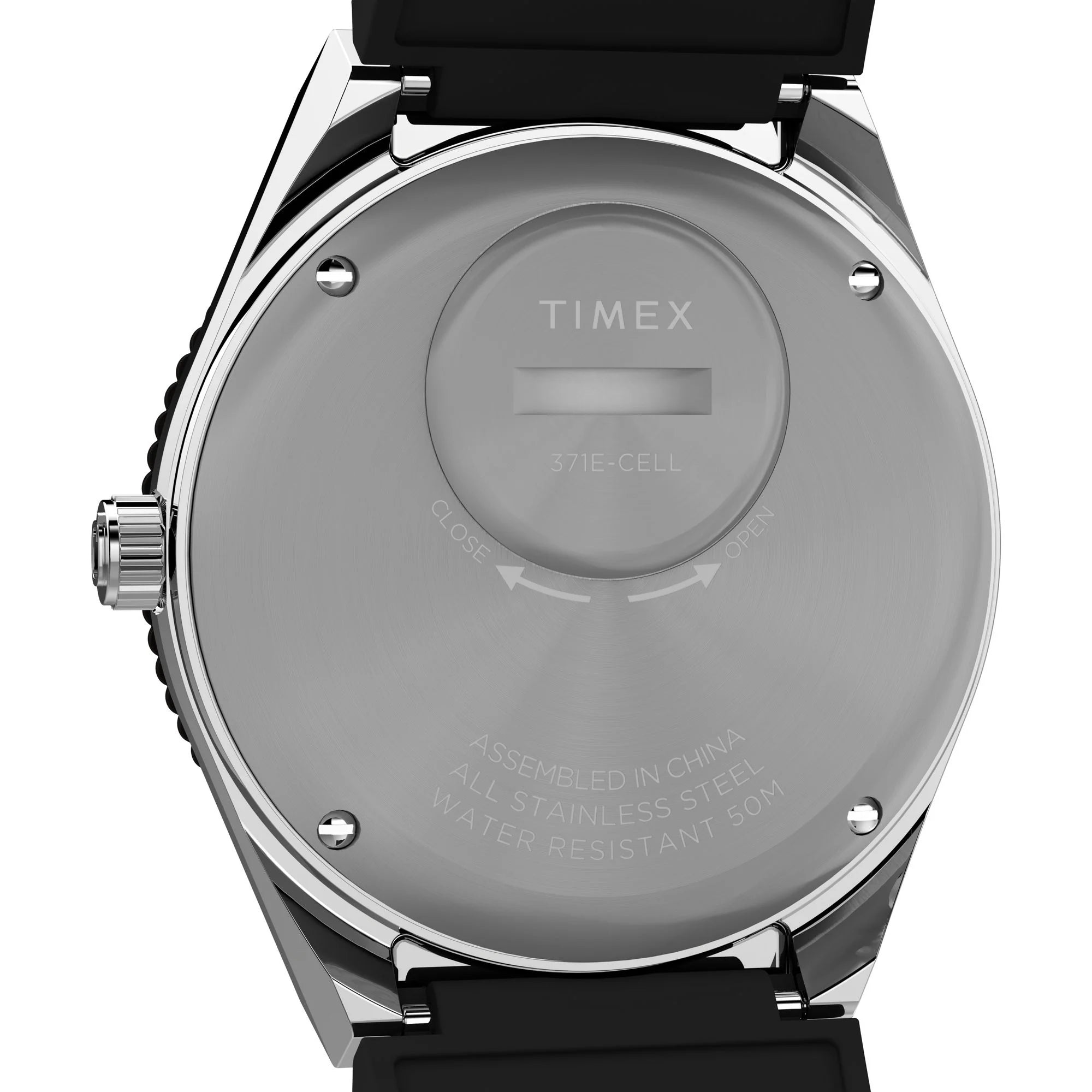 TIMEX Q TIMEX Men Black Round Dial Analog Watch - TW2W57500UJ - KRISHNA WATCH COMPANY