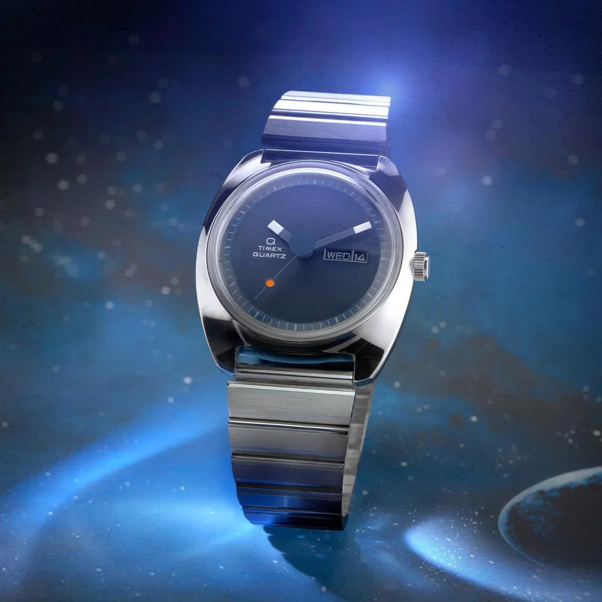 TIMEX Q Timex 1975 Enigma Reissue Steel Bracelet Watch - TW2W59800UJ - KRISHNA WATCH COMPANY