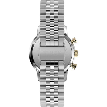 TIMEX Marlin PANDA Men Champagne Round Dial Analog Watch - TW2W60100UJ - KRISHNA WATCH COMPANY
