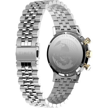 TIMEX Marlin PANDA Men Champagne Round Dial Analog Watch - TW2W60100UJ - KRISHNA WATCH COMPANY