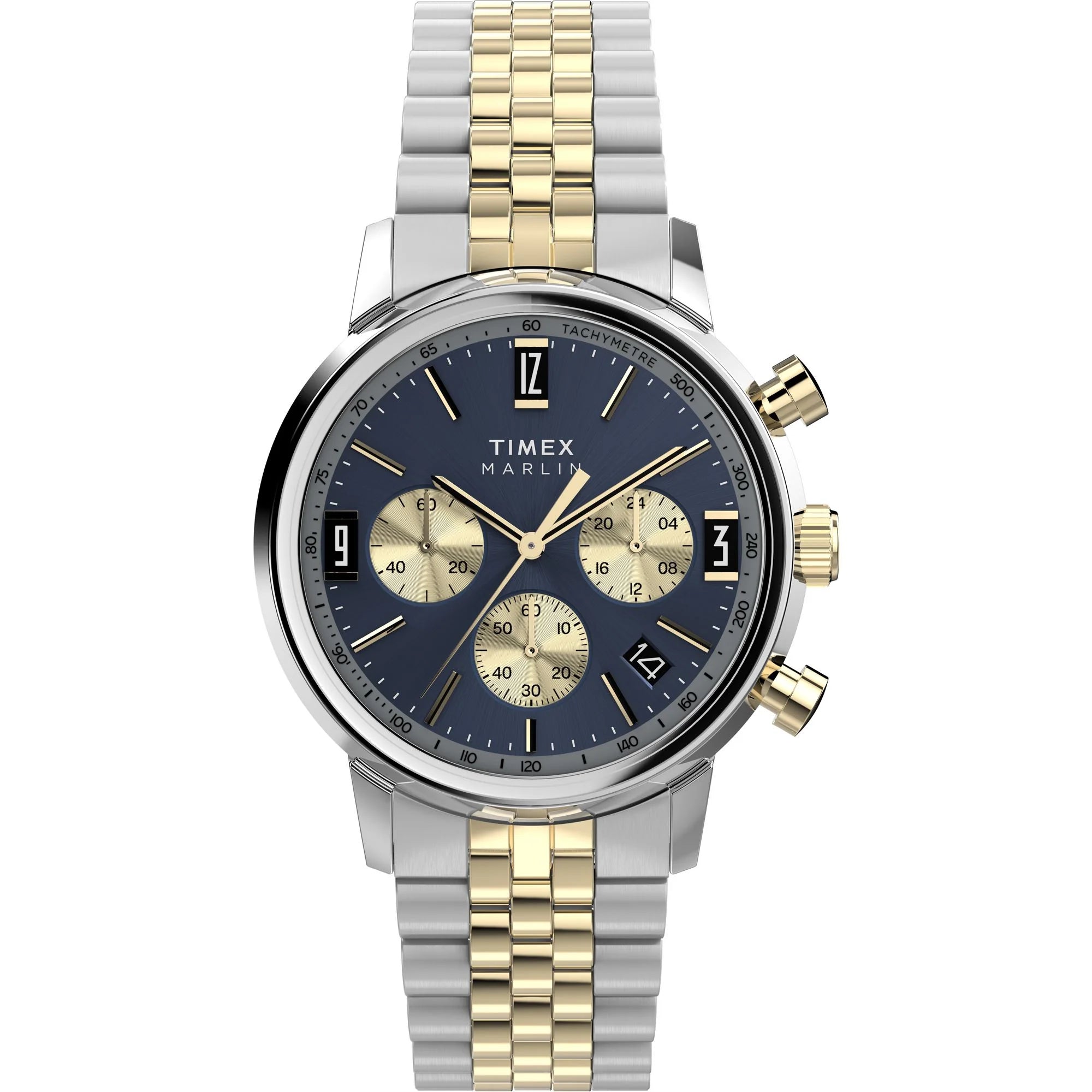 TIMEX Marlin Men Blue Round Dial Analog Watch - TW2W60200UJ - KRISHNA WATCH COMPANY