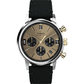 TIMEX Marlin PANDA Men Champagne Round Dial Analog Watch - TW2W60300UJ