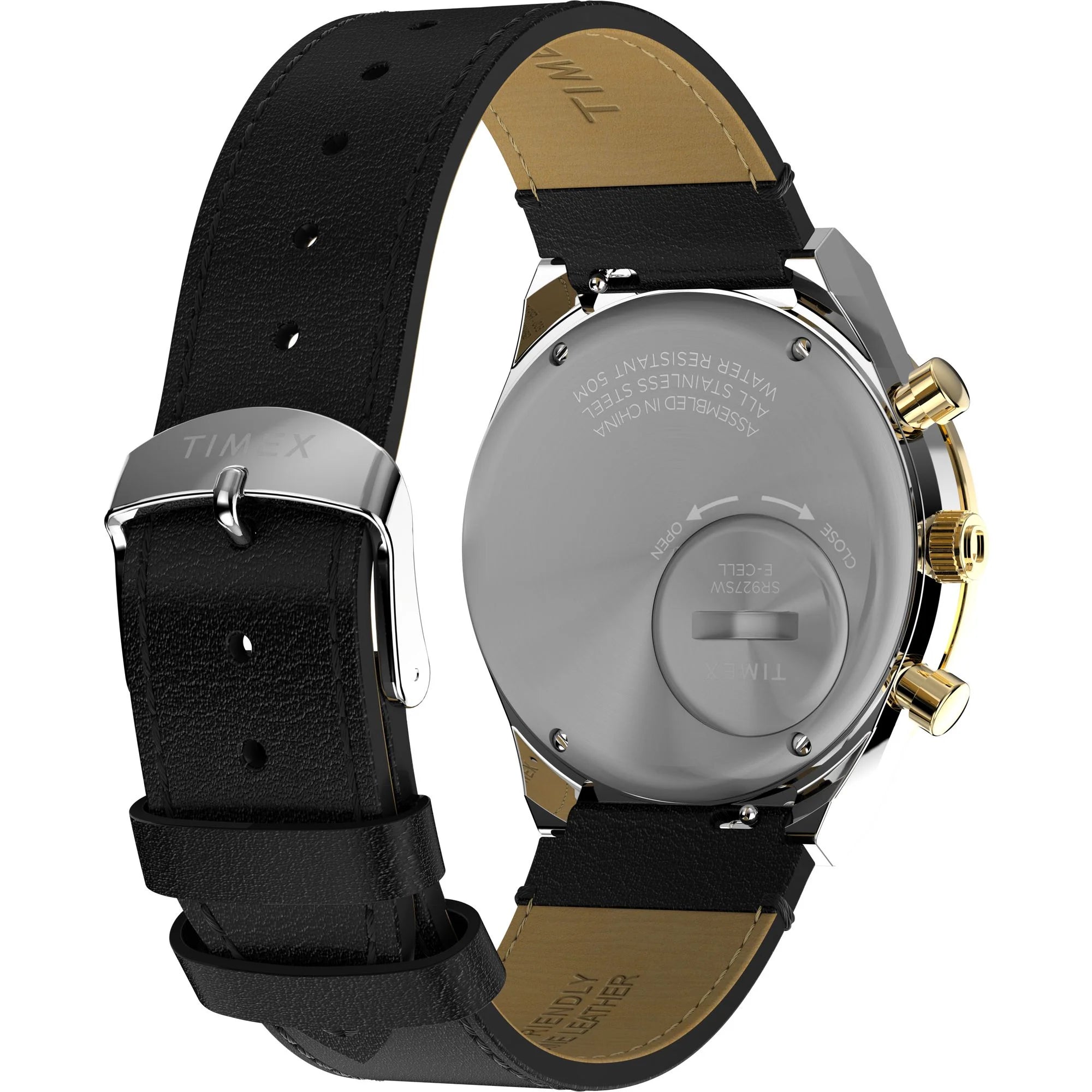 TIMEX Q TIMEX Men Black Round Dial Analog Watch - TW2W64300UJ - KRISHNA WATCH COMPANY