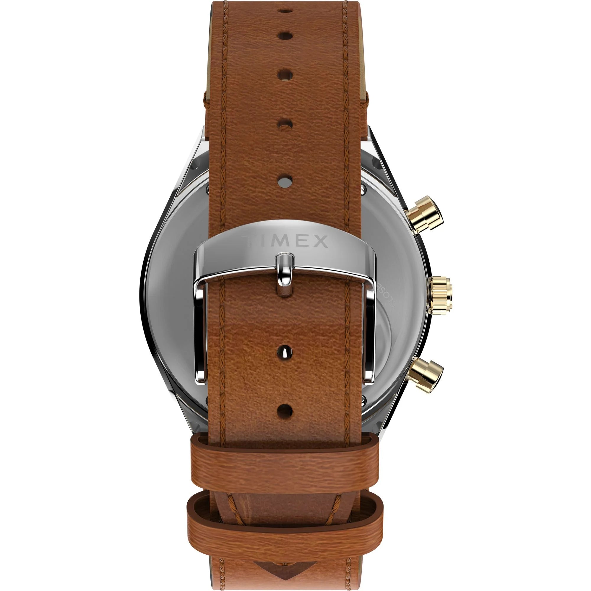 TIMEX Q TIMEX Men Gold-Tone Round Dial Analog Watch - TW2W64400UJ - KRISHNA WATCH COMPANY