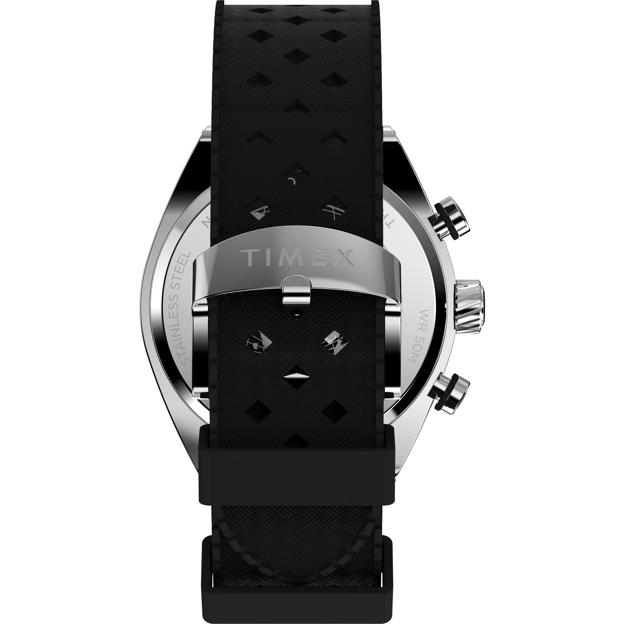 TIMEX Trend Men Black Tonneau Dial Analog Watch - TW2W64500UJ - KRISHNA WATCH COMPANY