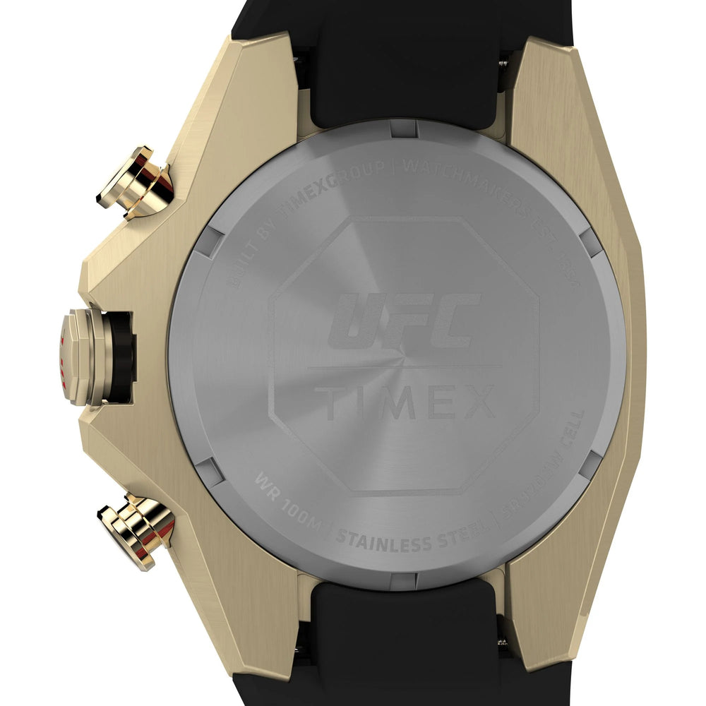 TIMEX UFC Street Men Black Octagonal Dial Analog Watch - TW2W69800UJ - KRISHNA WATCH COMPANY