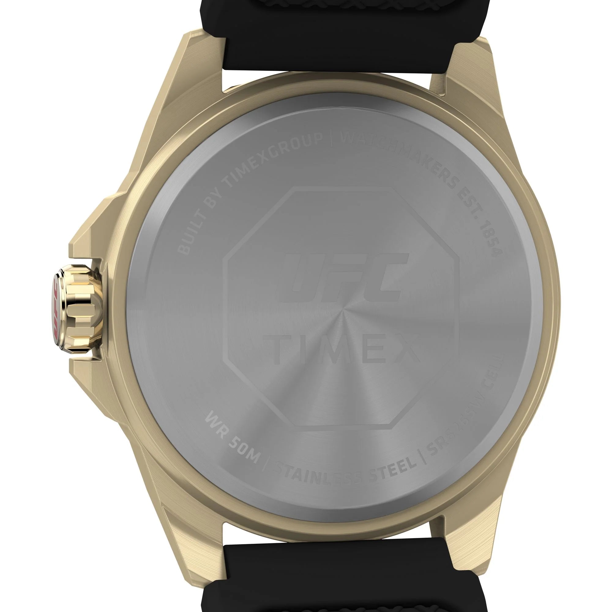 TIMEX UFC Street Men Black Octagonal Dial Analog Watch - TW2W73600UJ - KRISHNA WATCH COMPANY