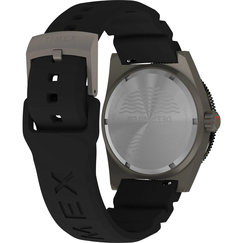 TIMEX Deep Water Men Black Round Dial Analog Watch - TW2W74700UJ - KRISHNA WATCH COMPANY
