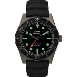 TIMEX Deep Water Men Black Round Dial Analog Watch - TW2W74700UJ - KRISHNA WATCH COMPANY