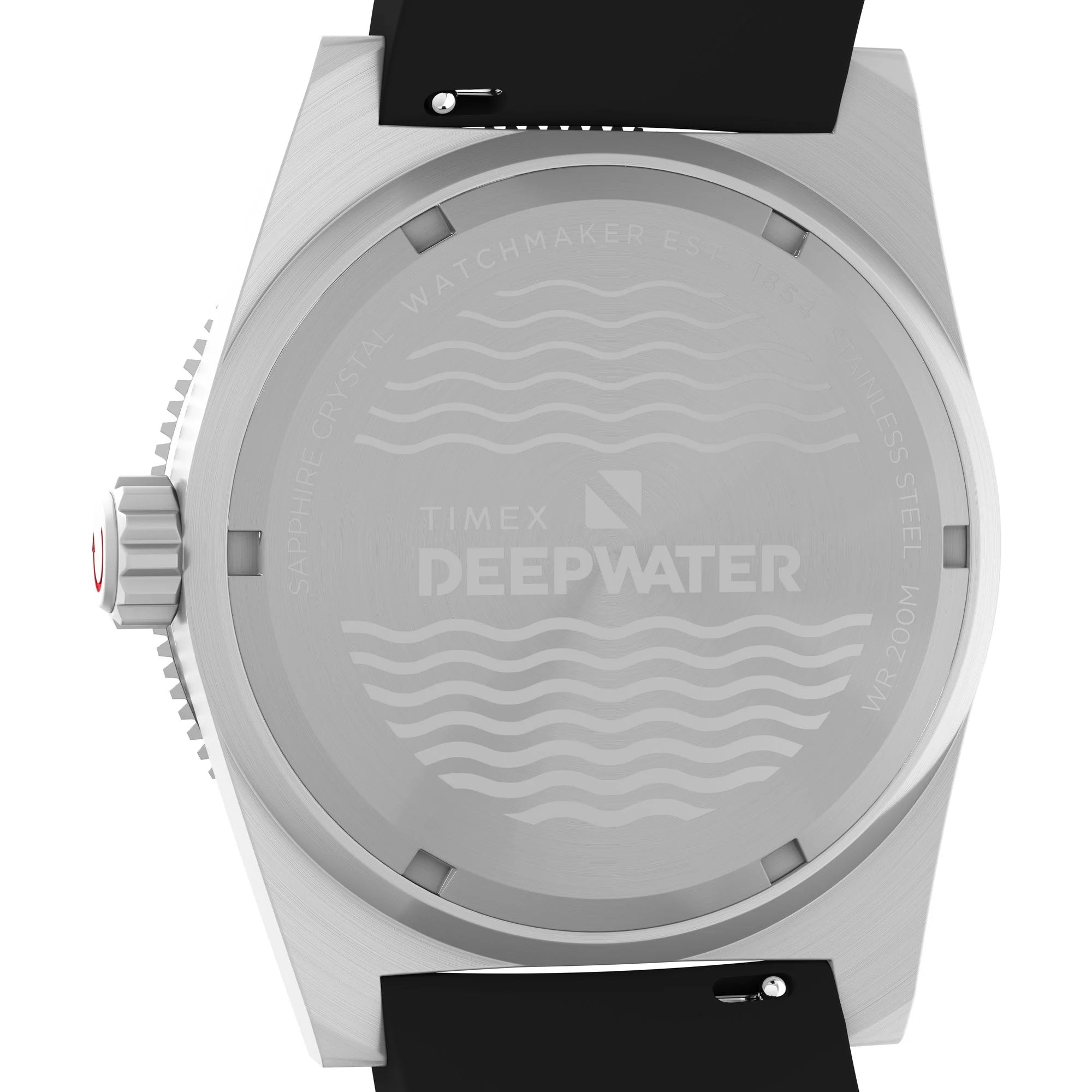 TIMEX Deep Water Men Black Round Dial Analog Watch - TW2W75000UJ - KRISHNA WATCH COMPANY