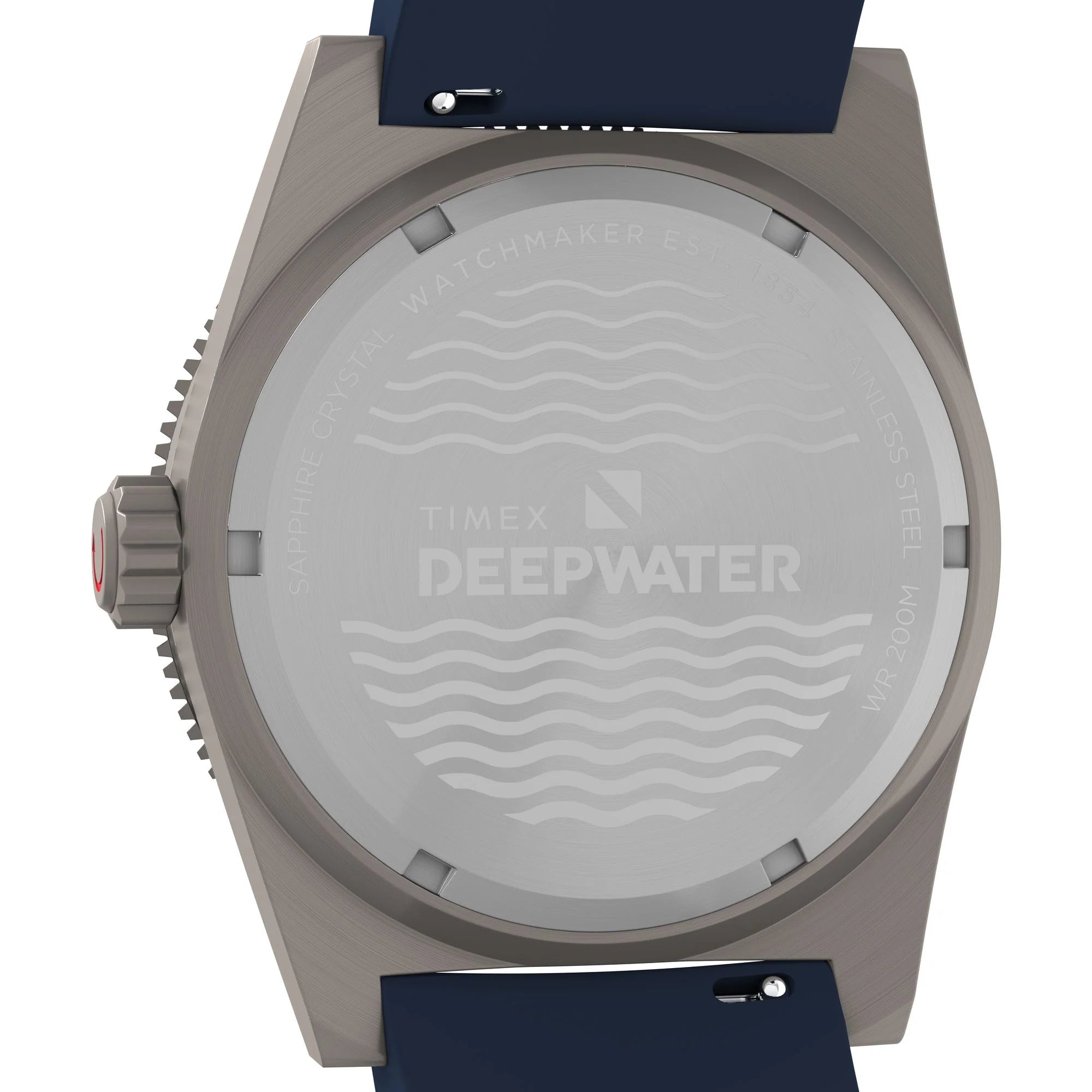 TIMEX Deep Water Men Black Round Dial Analog Watch - TW2W75100UJ - KRISHNA WATCH COMPANY