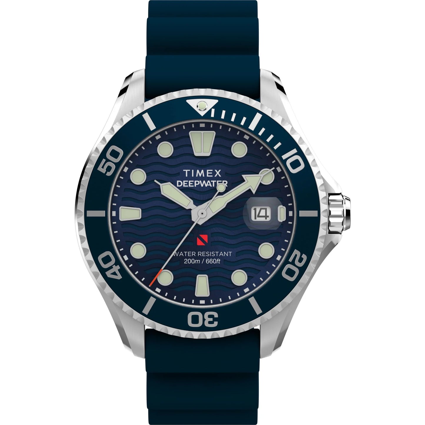 TIMEX Deep Water Blue Round Dial Analog Men's Watch - TW2W81500UJ
