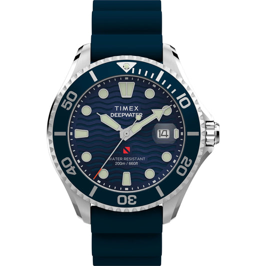 TIMEX Deep Water Blue Round Dial Analog Men's Watch - TW2W81500UJ