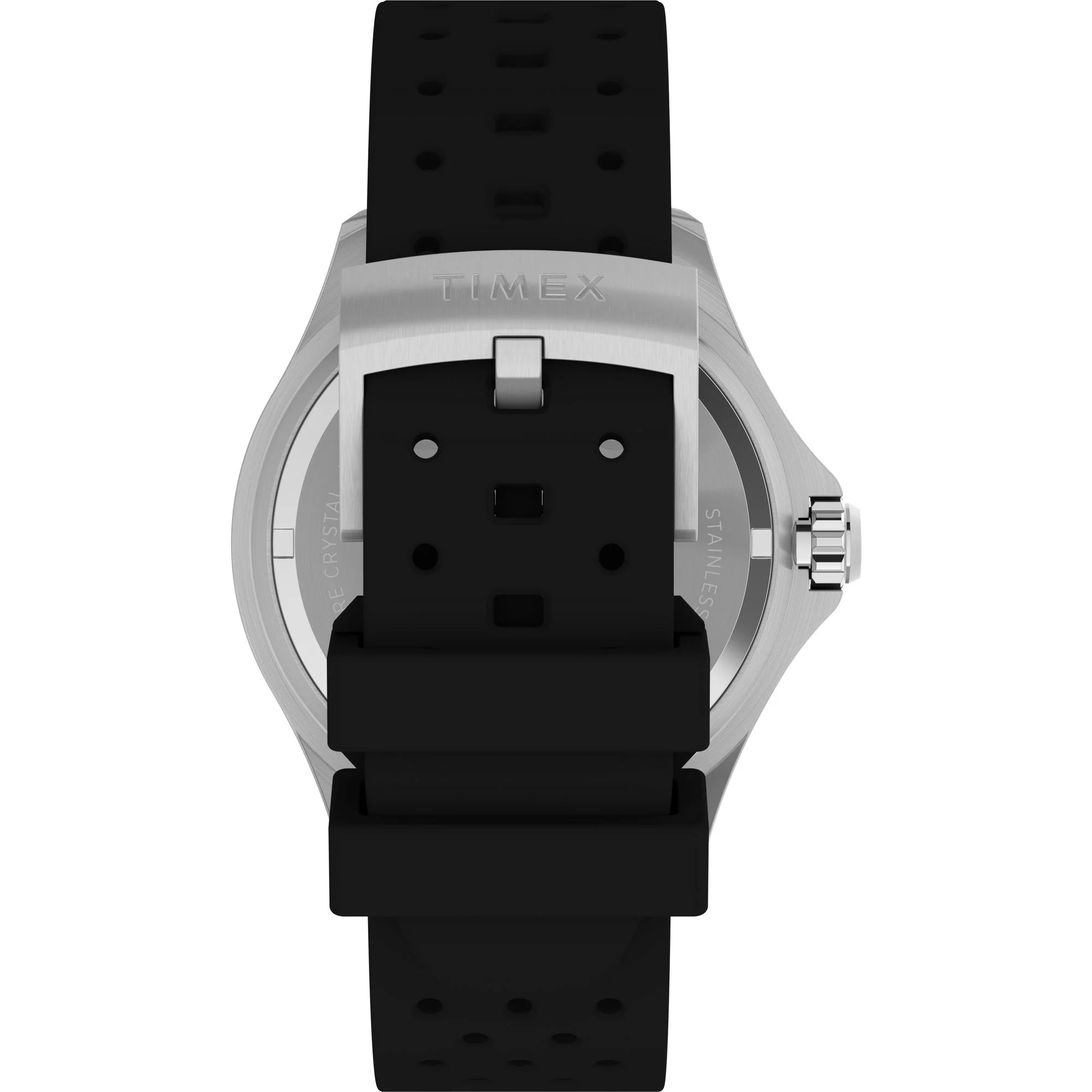 TIMEX Deep Water Black Round Dial Analog Men's Watch - TW2W81600UJ - KRISHNA WATCH COMPANY