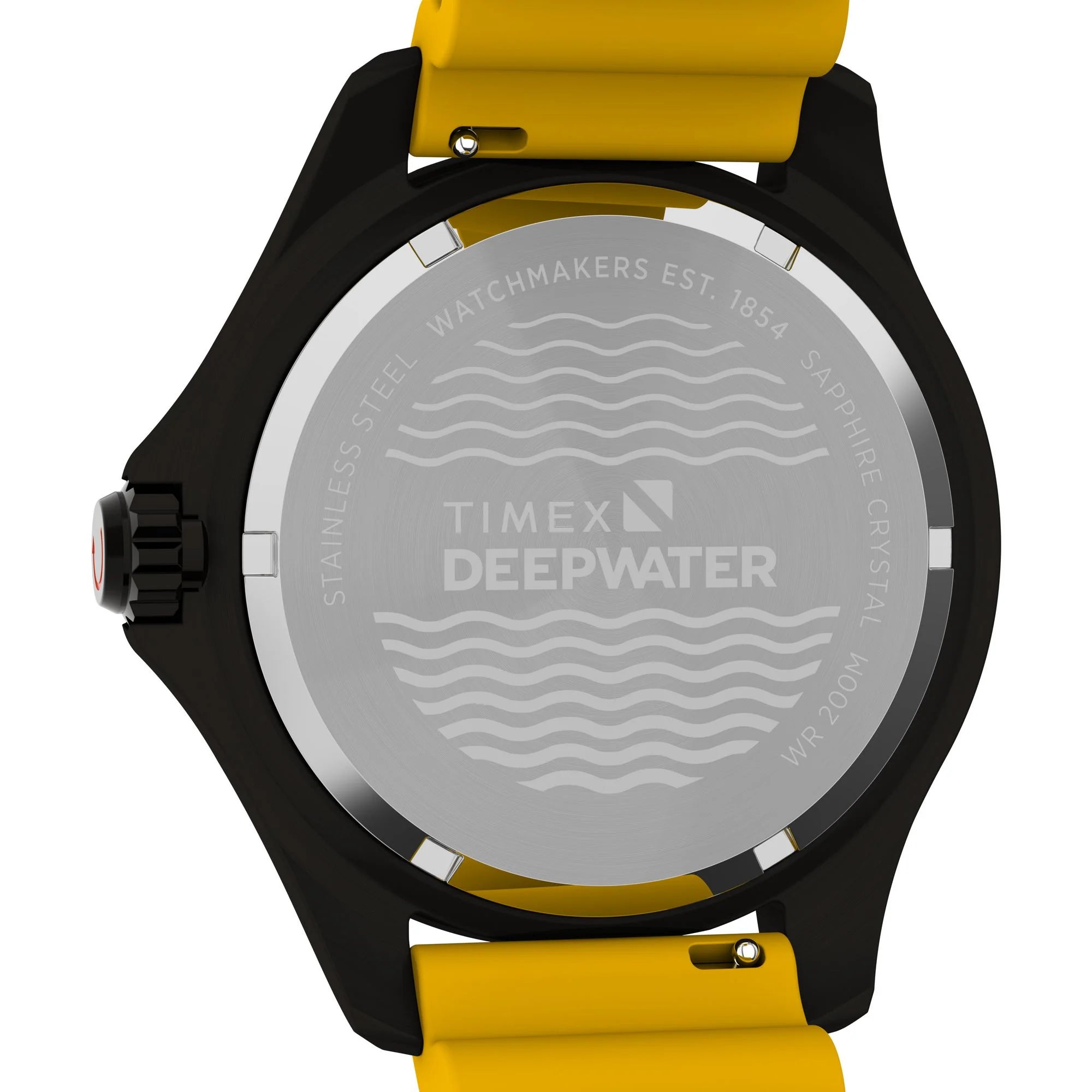 TIMEX Deep Water Black Round Dial Analog Men's Watch - TW2W81700UJ - KRISHNA WATCH COMPANY
