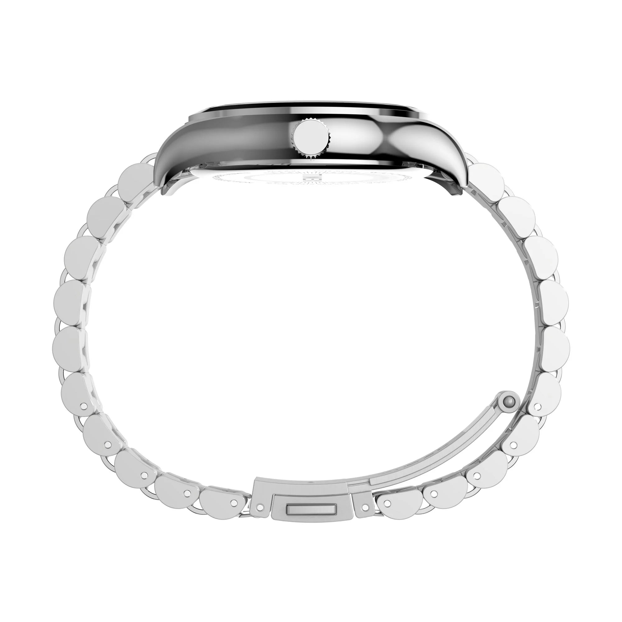 TIMEX Trend Women Mother of Pearl White Round Dial Analog Watch - TW2W85300UJ - KRISHNA WATCH COMPANY