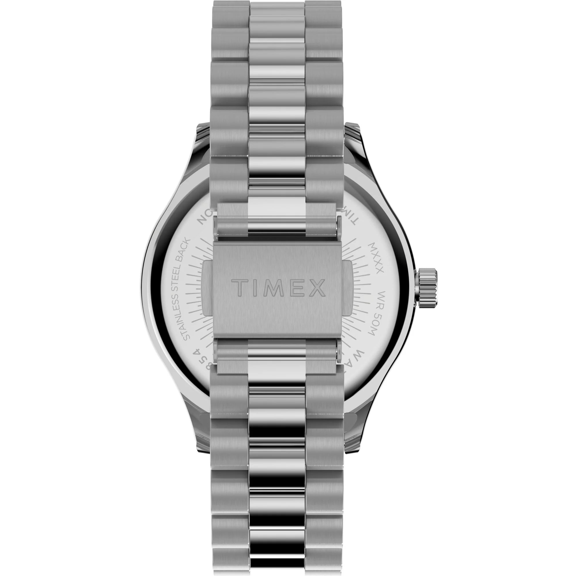 TIMEX Trend Women Mother of Pearl White Round Dial Analog Watch - TW2W85300UJ - KRISHNA WATCH COMPANY