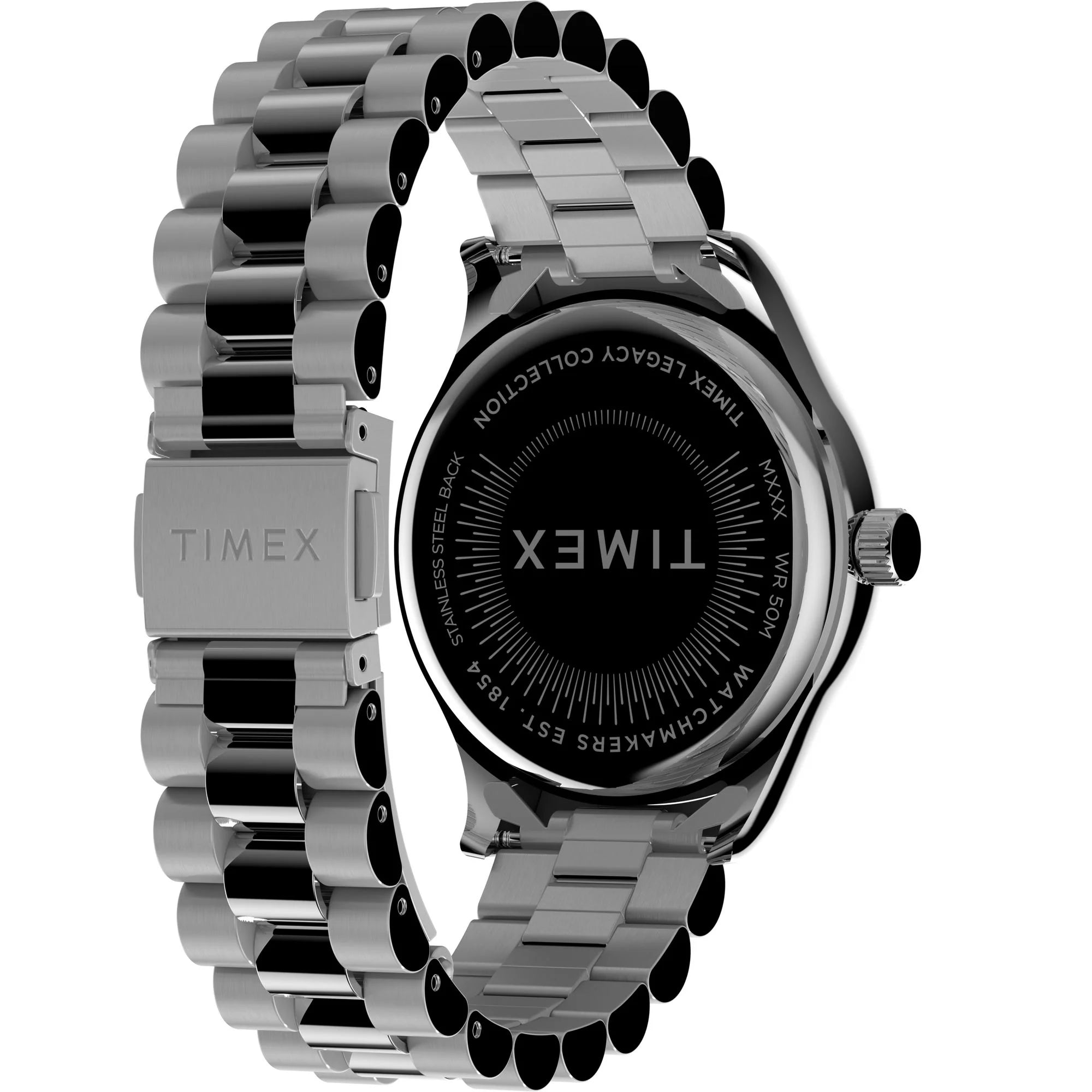 TIMEX Trend Women Mother of Pearl White Round Dial Analog Watch - TW2W85300UJ - KRISHNA WATCH COMPANY