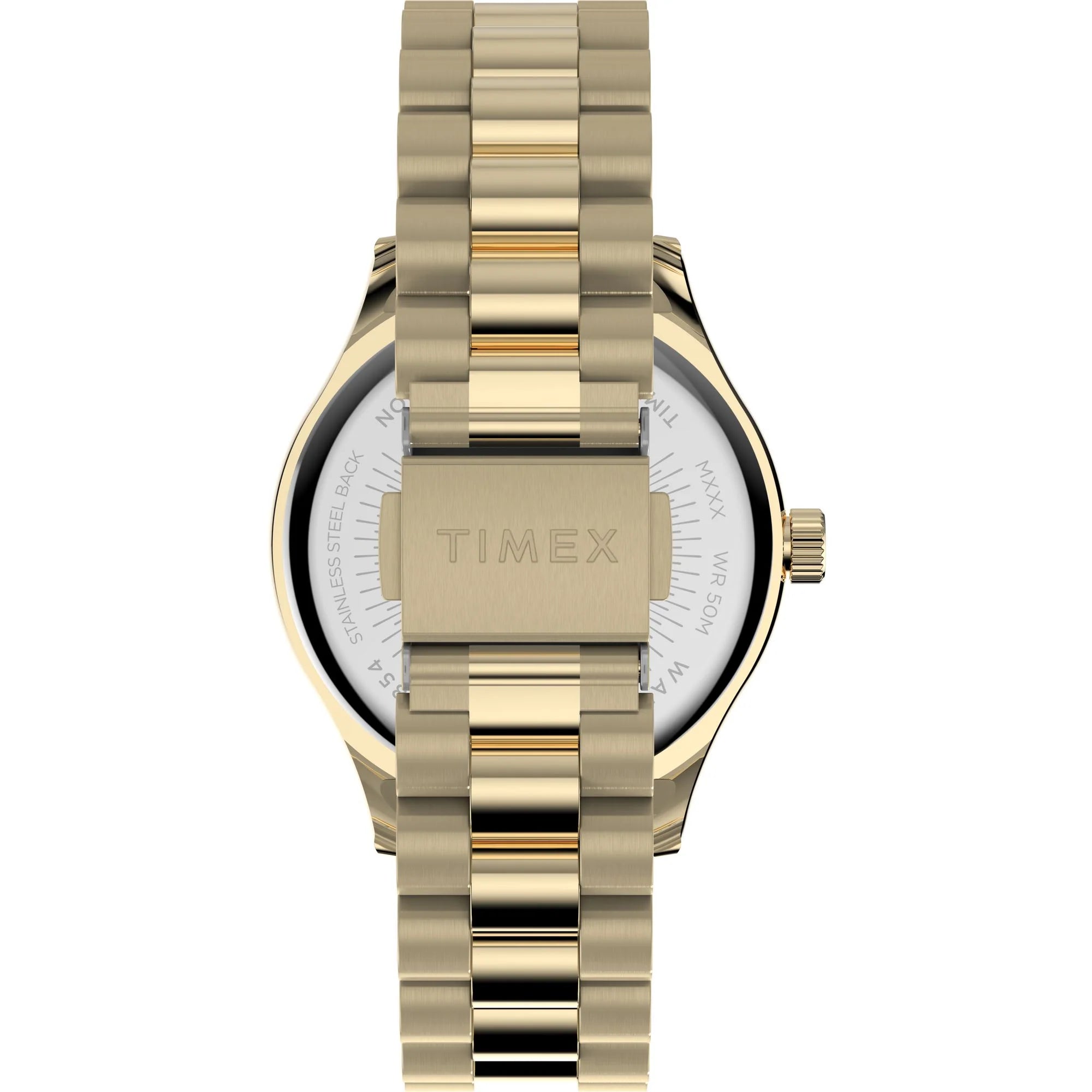TIMEX Trend Women Mother of Pearl White Round Dial Analog Watch - TW2W85400UJ - KRISHNA WATCH COMPANY
