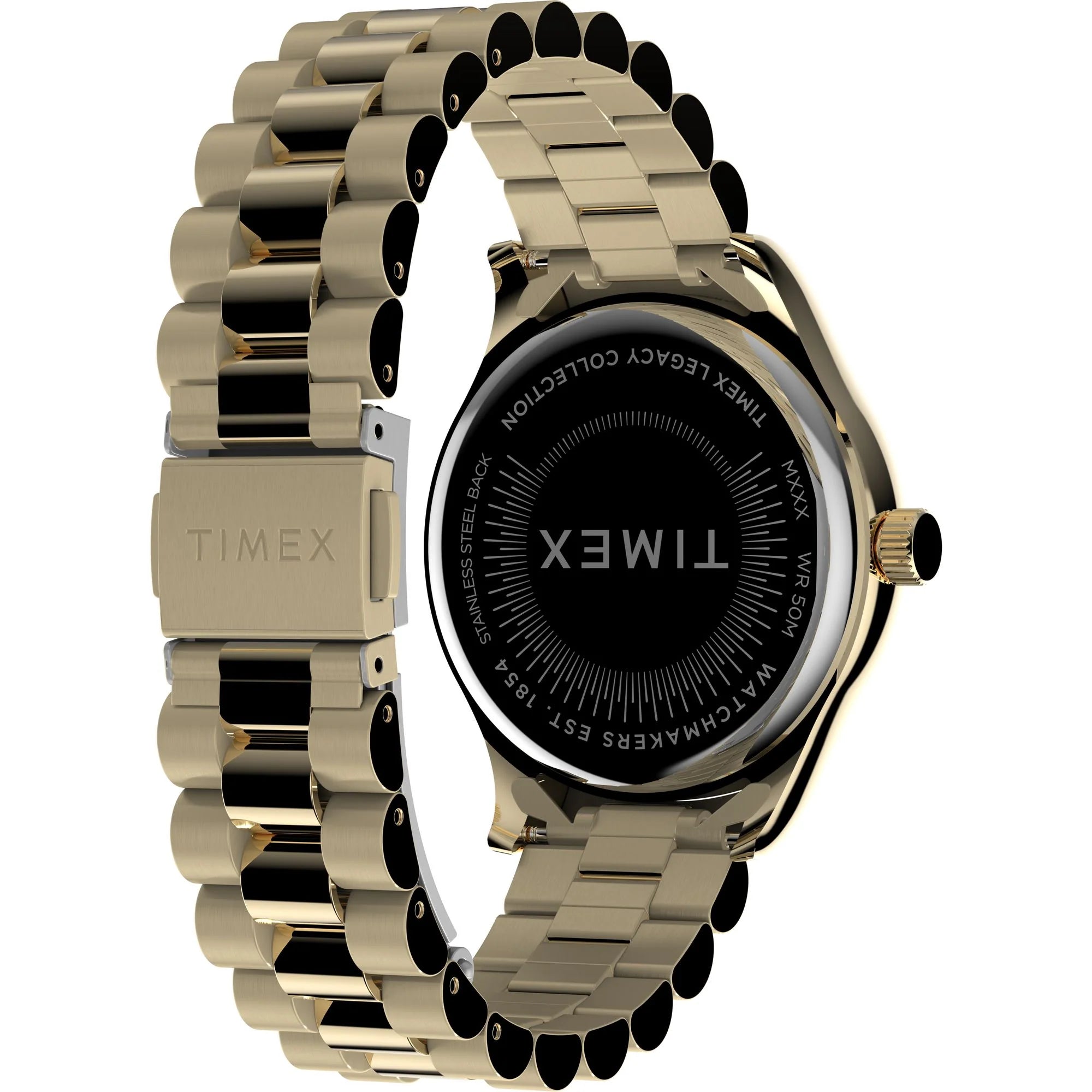 TIMEX Trend Women Mother of Pearl White Round Dial Analog Watch - TW2W85400UJ - KRISHNA WATCH COMPANY