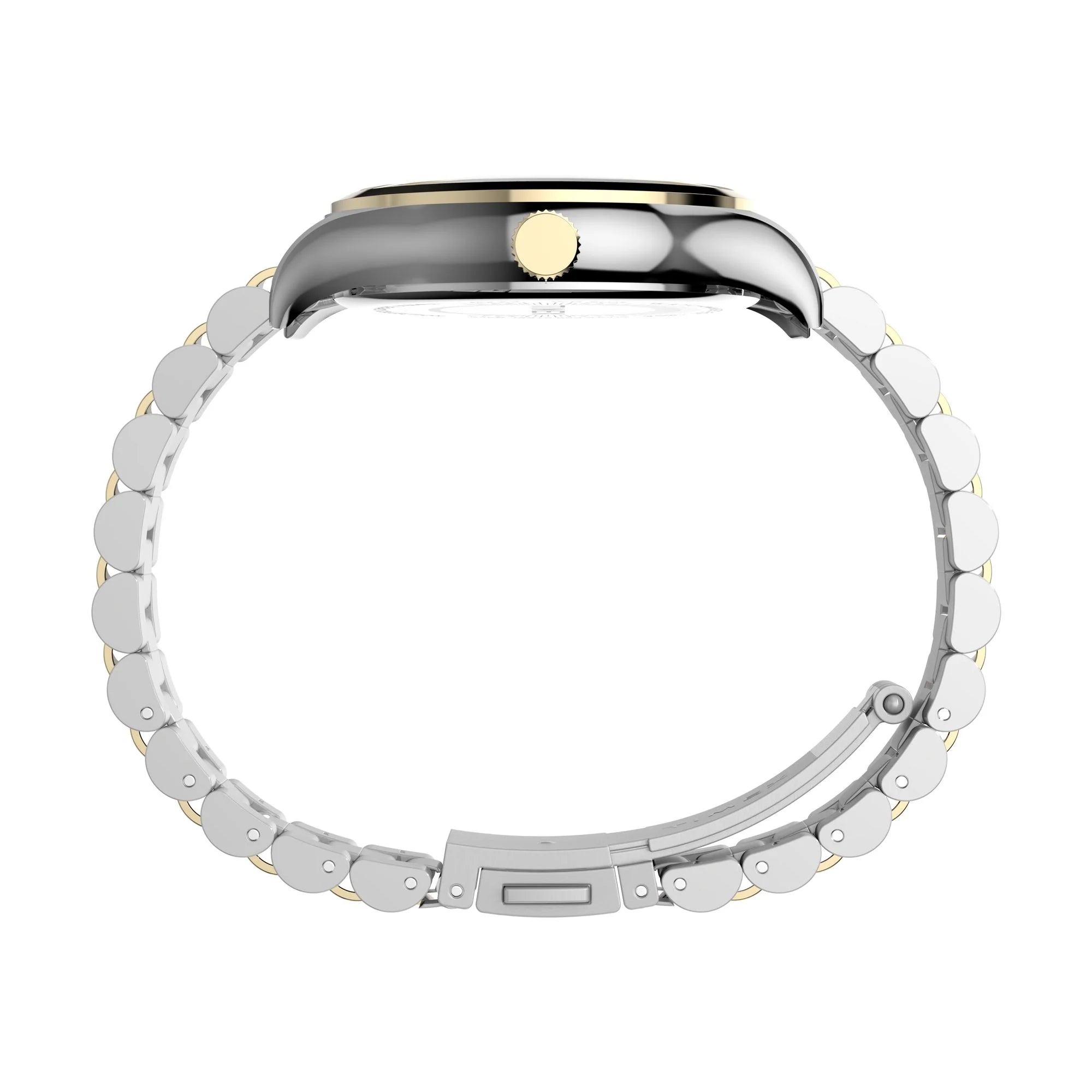 TIMEX Trend Women Mother of Pearl White Round Dial Analog Watch - TW2W85500UJ - KRISHNA WATCH COMPANY