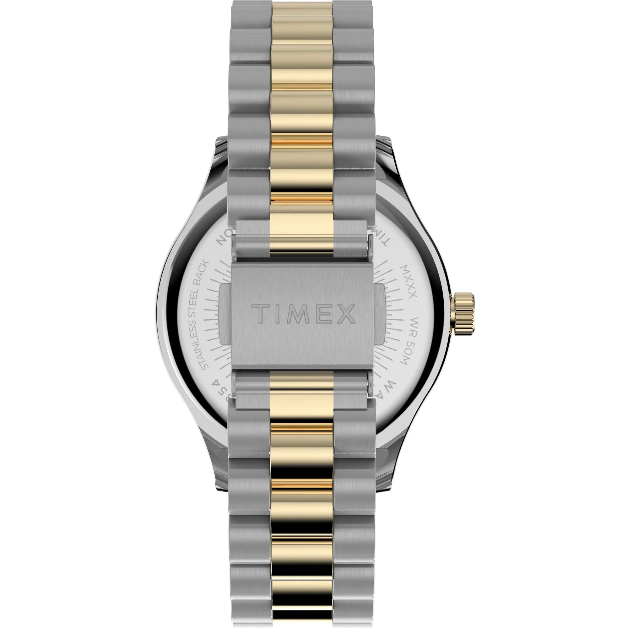 TIMEX Trend Women Mother of Pearl White Round Dial Analog Watch - TW2W85500UJ - KRISHNA WATCH COMPANY