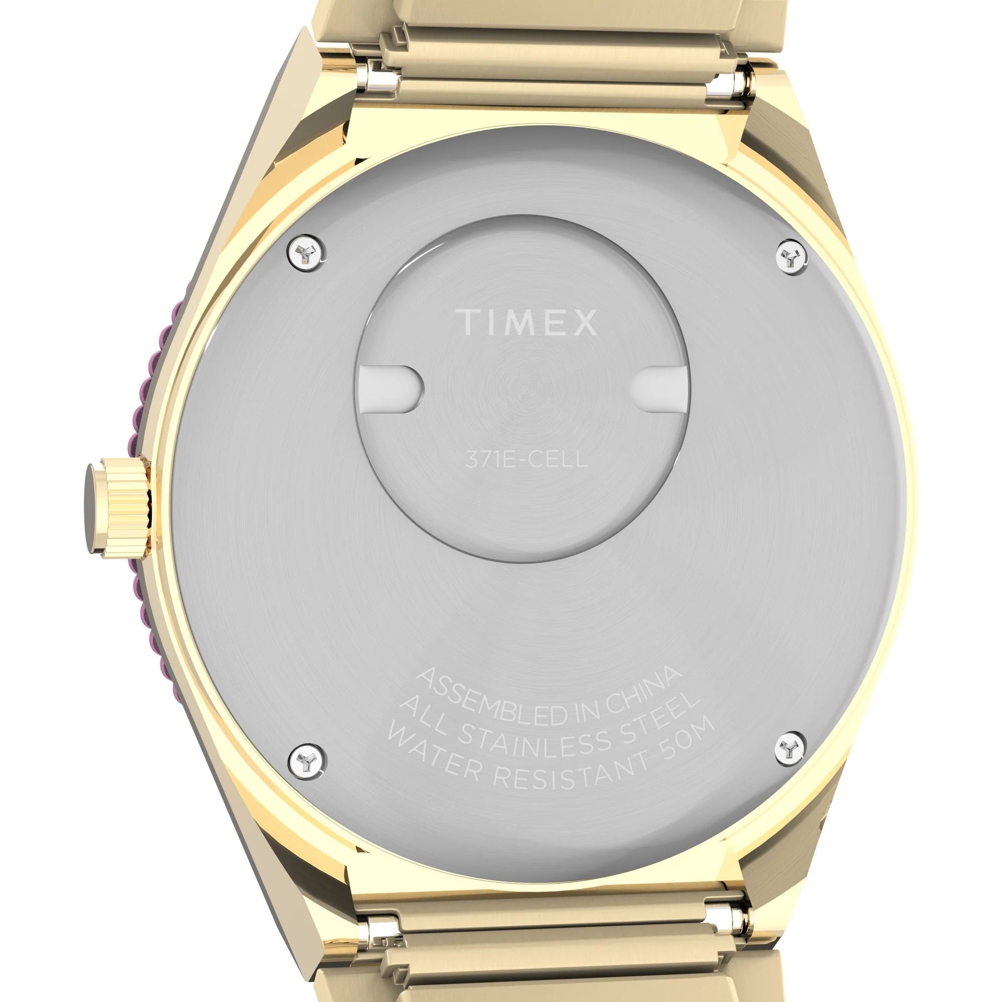 Q Timex Pink Round Dial Analog Women's Watch - TW2W87600UJ - KRISHNA WATCH COMPANY