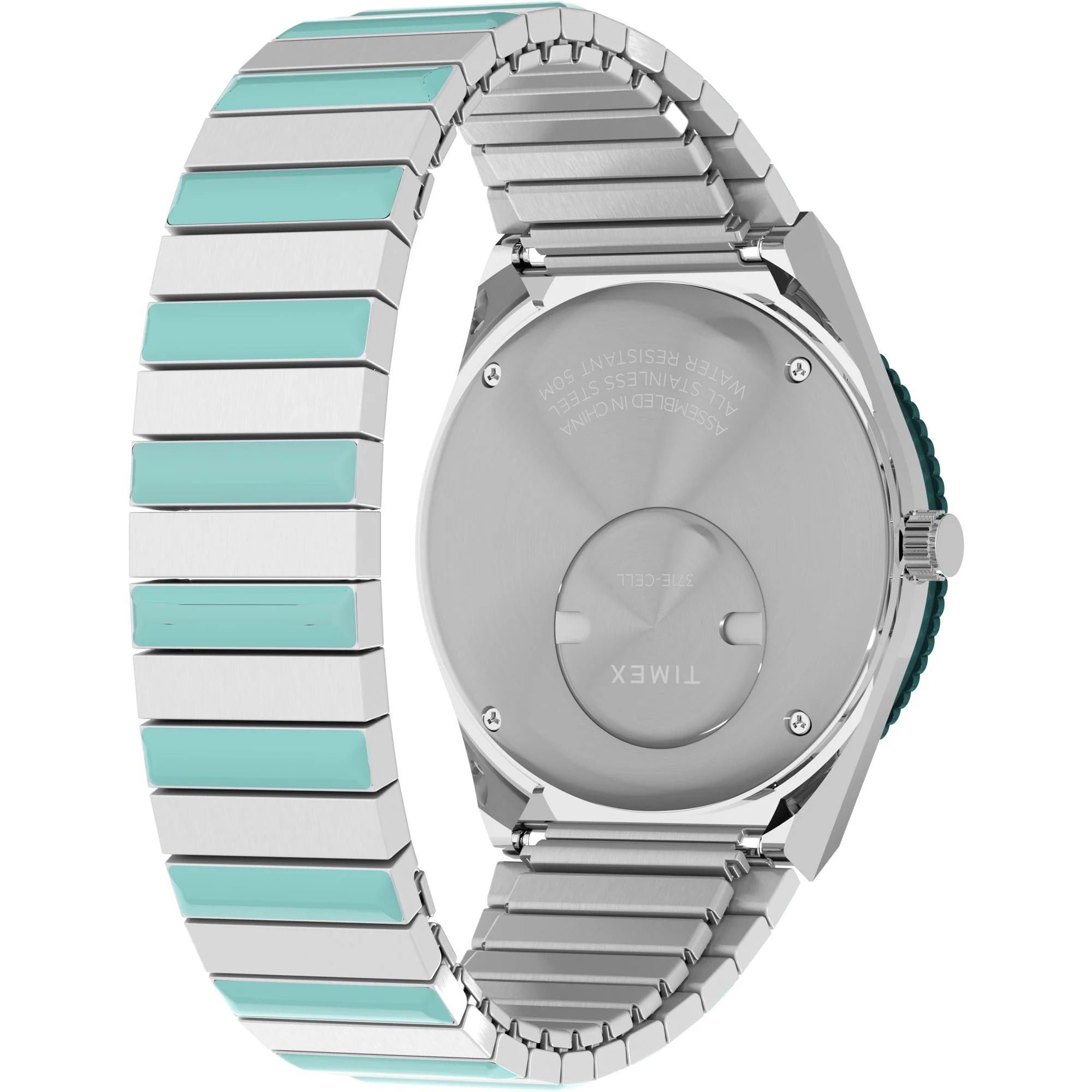 Q Timex Blue Round Dial Analog Women's Watch - TW2W87800UJ - KRISHNA WATCH COMPANY