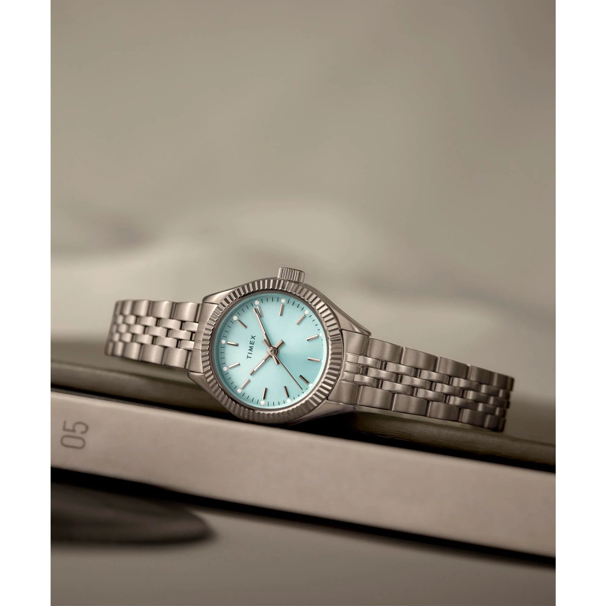 TIMEX Trend Blue Round Dial Analog Women's Watch - TW2W90700UJ - KRISHNA WATCH COMPANY