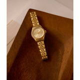 TIMEX Trend Gold-Tone Round Dial Analog Women's Watch - TW2W91000UJ - KRISHNA WATCH COMPANY