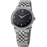 TIMEX Marlin Black Round Dial Mechanical Automatic Men's Watch - TW2W93200UJ