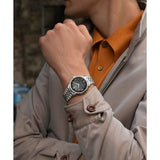 TIMEX Marlin Black Round Dial Mechanical Automatic Men's Watch - TW2W93200UJ