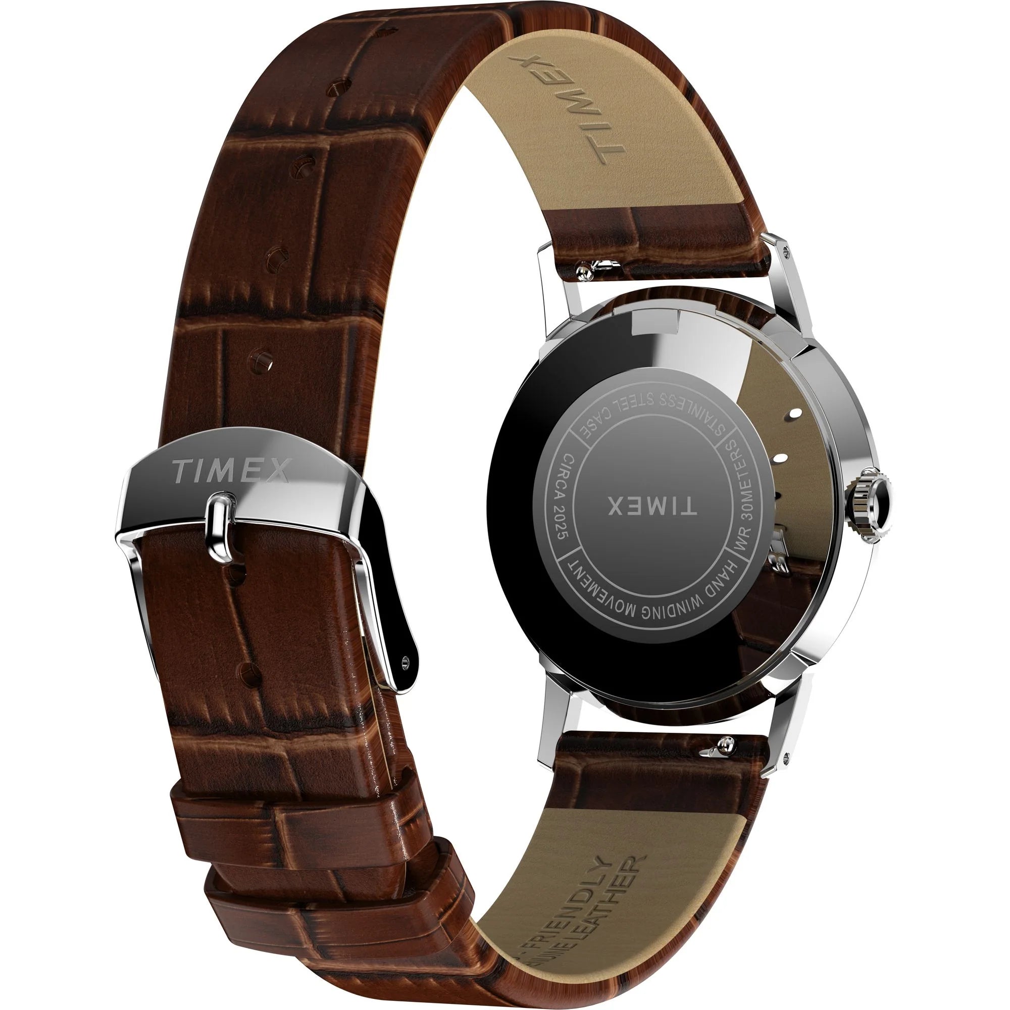TIMEX Marlin Brown Round Dial Mechanical Automatic Men's Watch - TW2W93300UJ - KRISHNA WATCH COMPANY