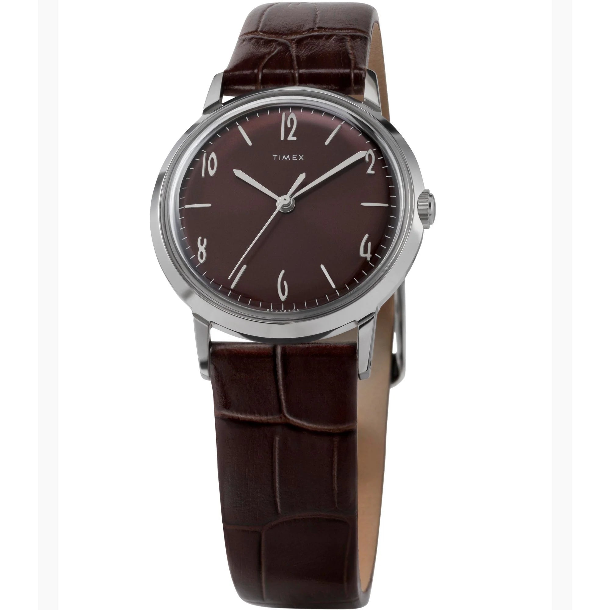 TIMEX Marlin Brown Round Dial Mechanical Automatic Men's Watch - TW2W93300UJ - KRISHNA WATCH COMPANY