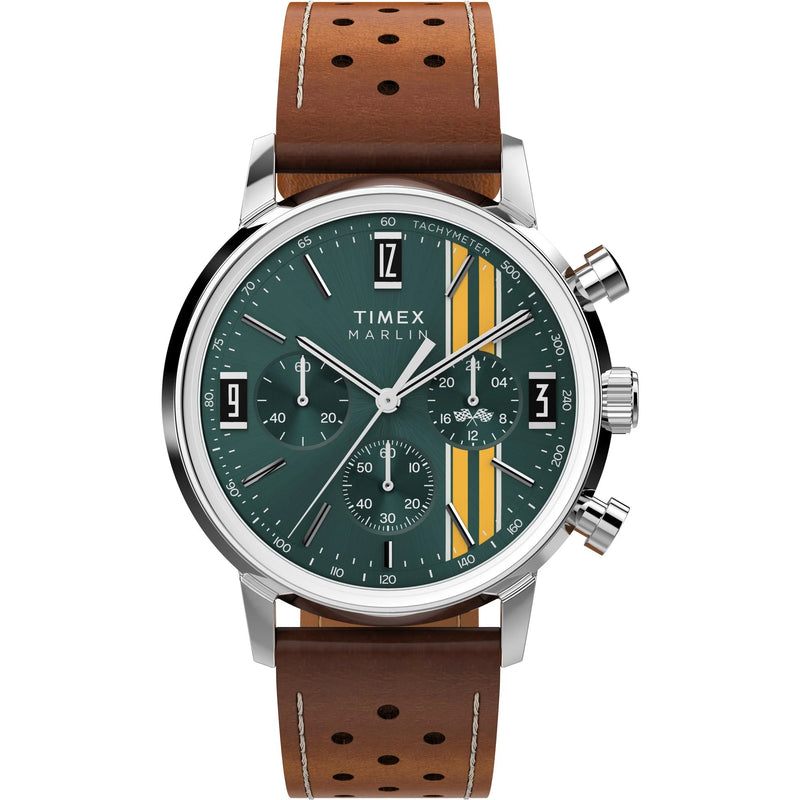 TIMEX Marlin Green Round Dial Analog Men's Watch - TW2W99100UJ