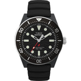 TIMEX Deep Water Black Round Dial Analog Men's Watch - TW2Y02200UJ