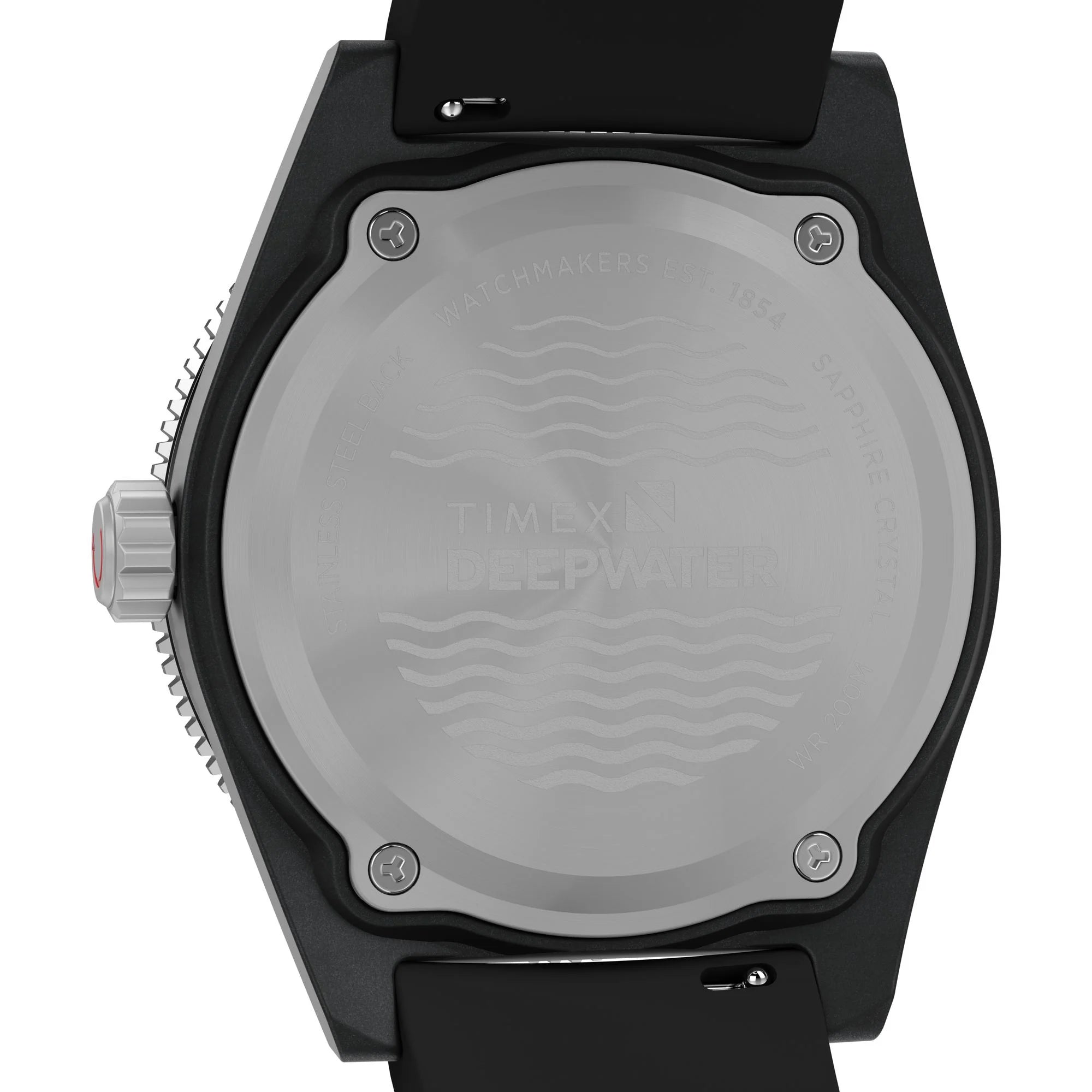 TIMEX Deep Water Black Round Dial Analog Men's Watch - TW2Y02200UJ - KRISHNA WATCH COMPANY