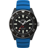TIMEX Deep Water Black Round Dial Analog Men's Watch - TW2Y02500UJ