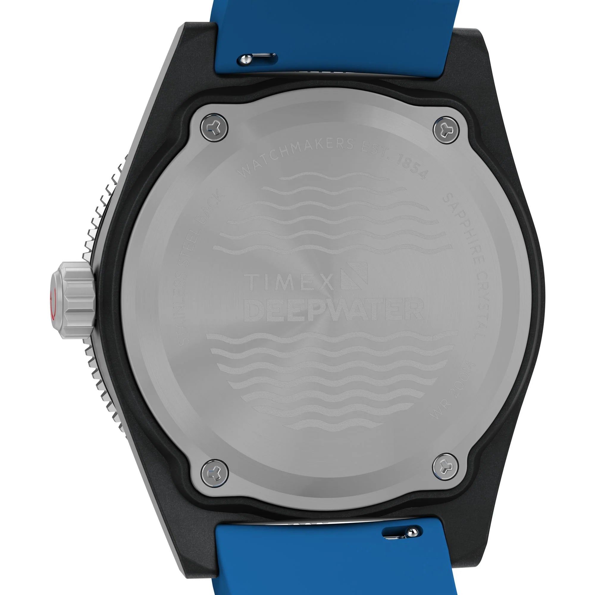 TIMEX Deep Water Black Round Dial Analog Men's Watch - TW2Y02500UJ - KRISHNA WATCH COMPANY