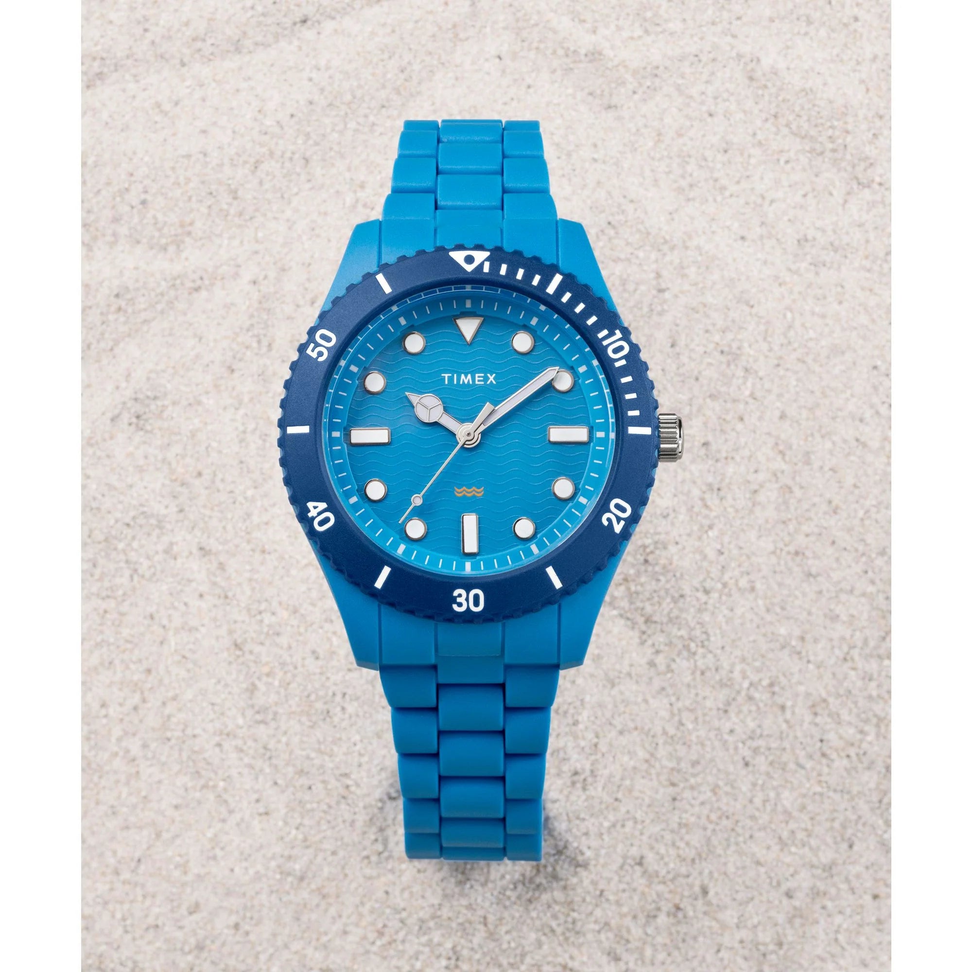 TIMEX Trend Blue Round Dial Analog Men's Watch - TW2Y04300UJ - KRISHNA WATCH COMPANY