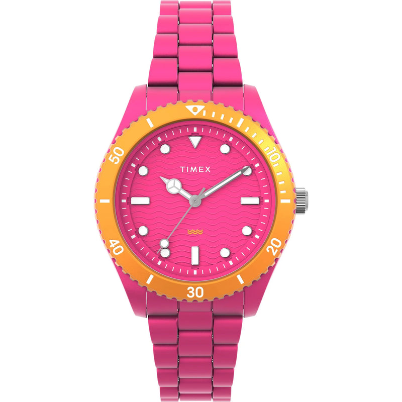 TIMEX Trend Pink Round Dial Analog Women's Watch - TW2Y04600UJ