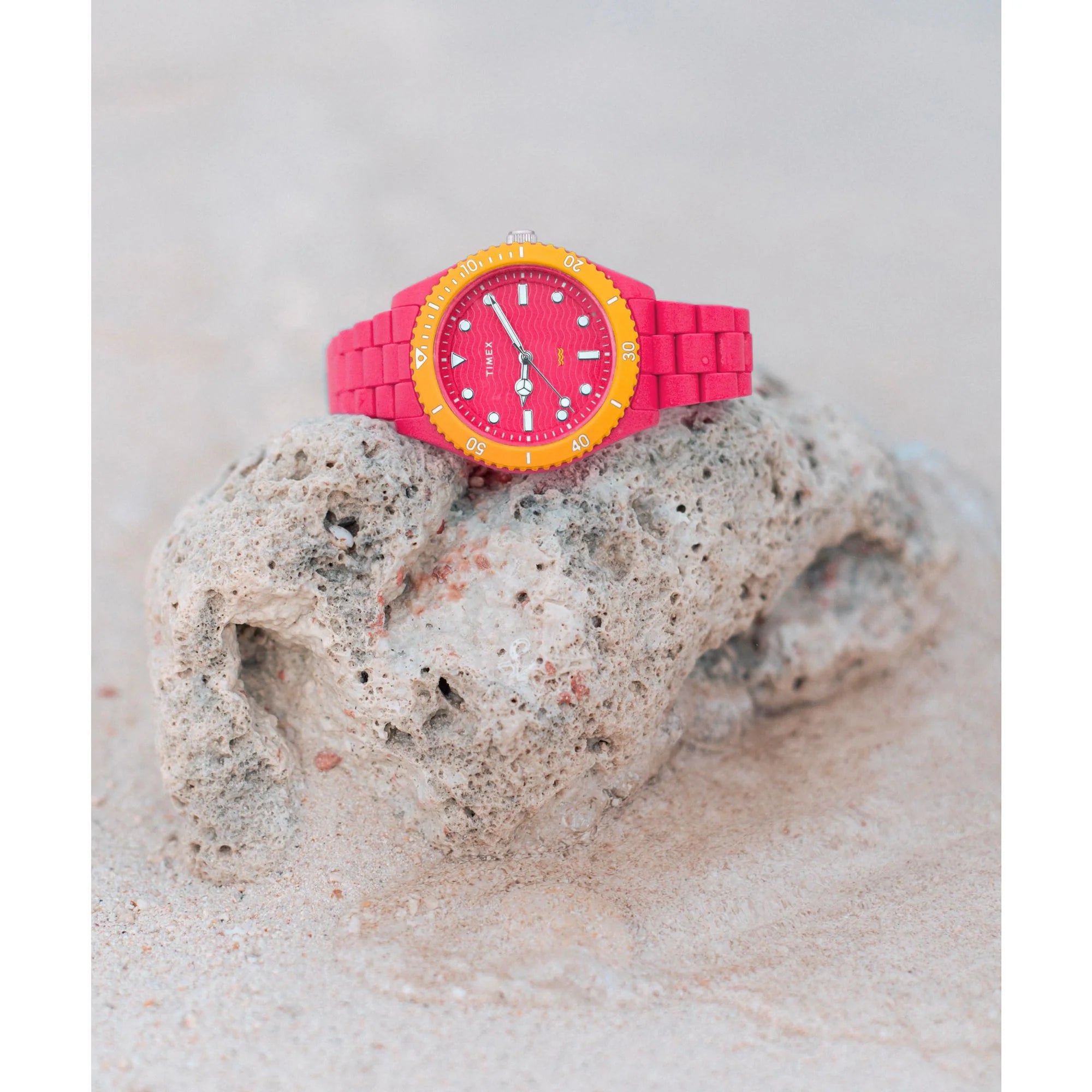 TIMEX Trend Pink Round Dial Analog Women's Watch - TW2Y04600UJ - KRISHNA WATCH COMPANY