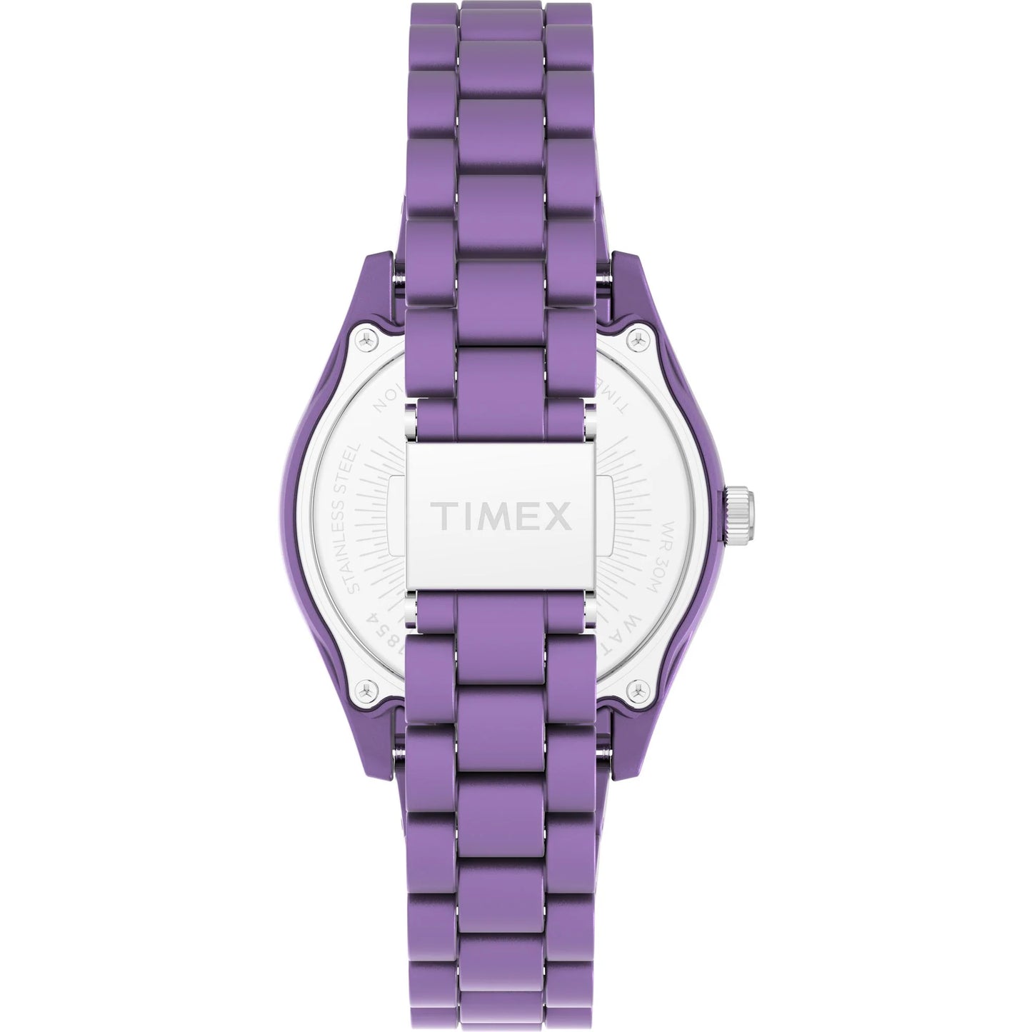 TIMEX Trend Purple Round Dial Analog Women's Watch - TW2Y04800UJ