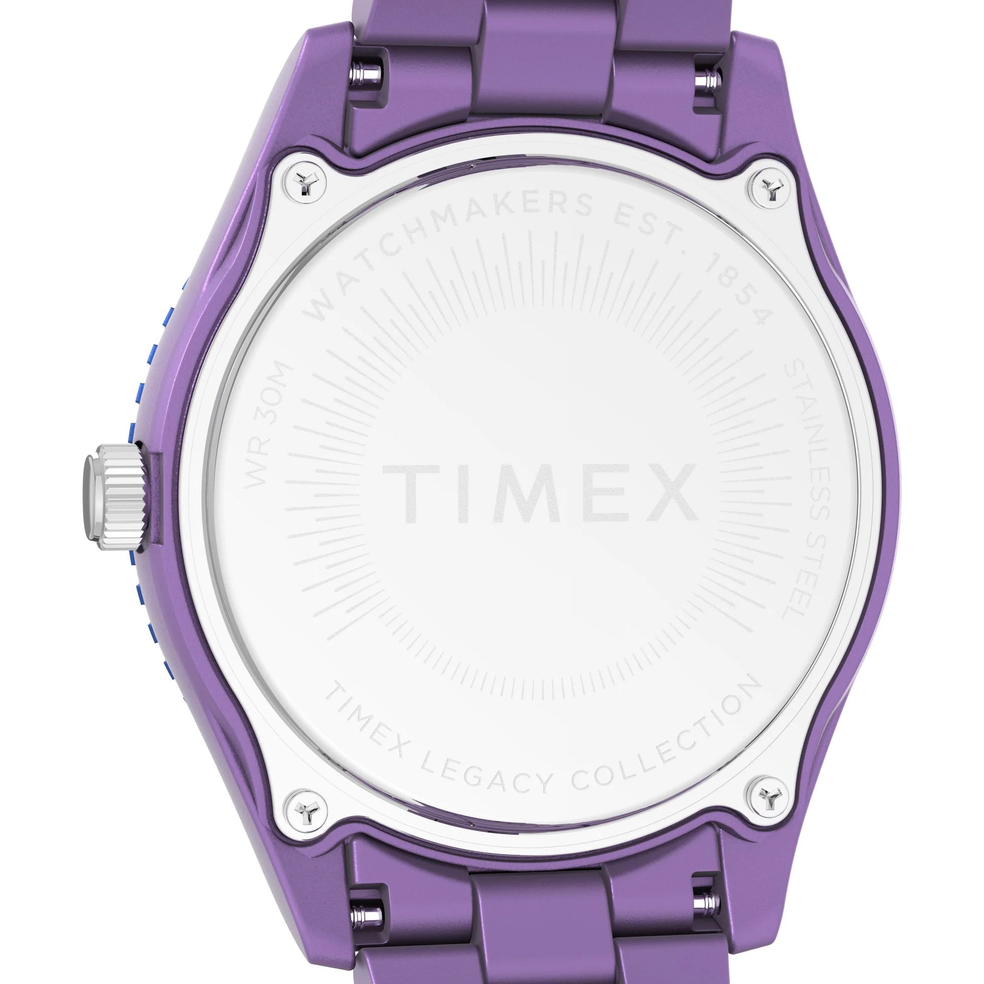 TIMEX Trend Purple Round Dial Analog Women's Watch - TW2Y04800UJ - KRISHNA WATCH COMPANY