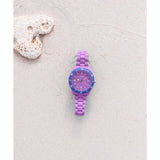 TIMEX Trend Purple Round Dial Analog Women's Watch - TW2Y04800UJ