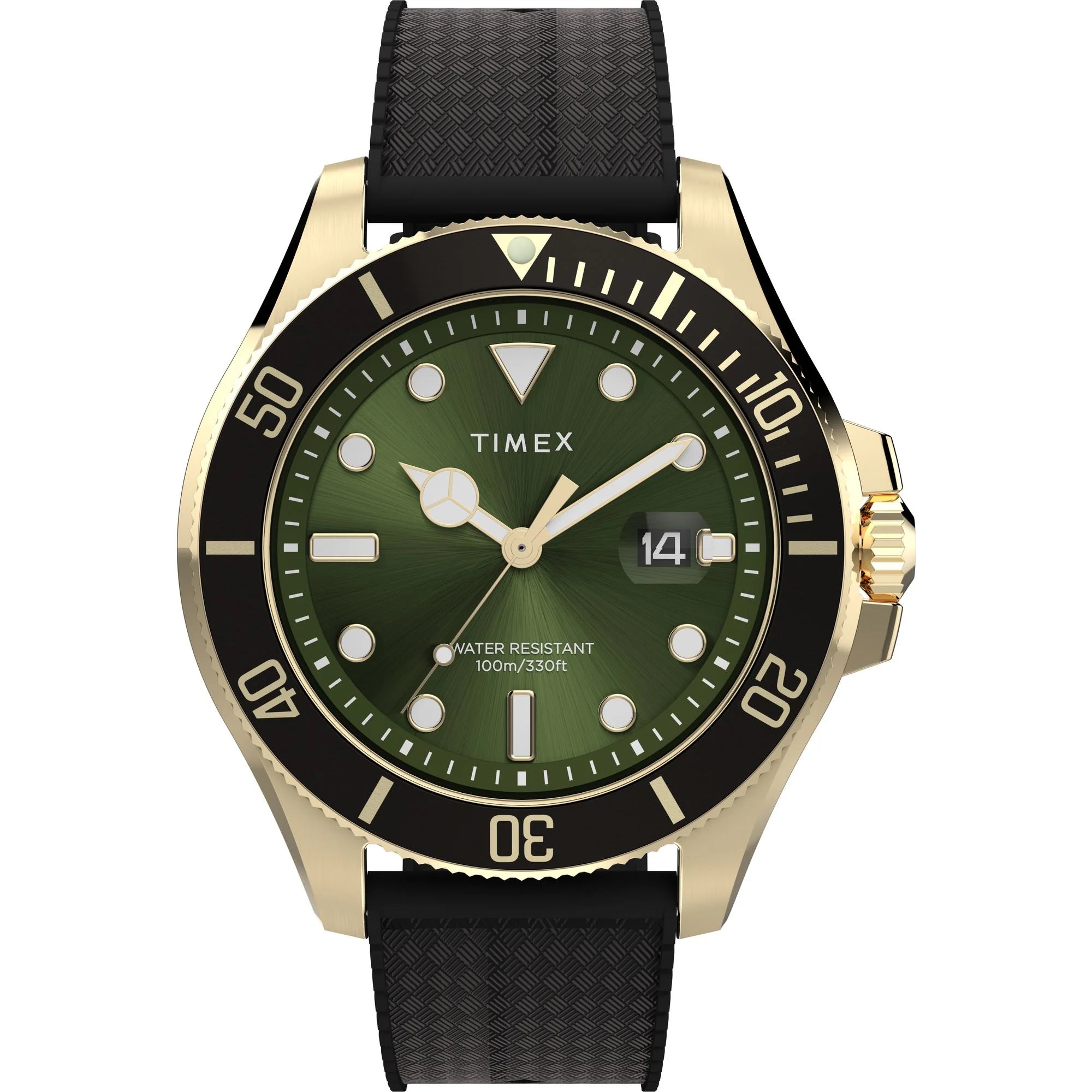 TIMEX Trend Green Round Dial Analog Men's Watch - TW2Y05300UJ - KRISHNA WATCH COMPANY