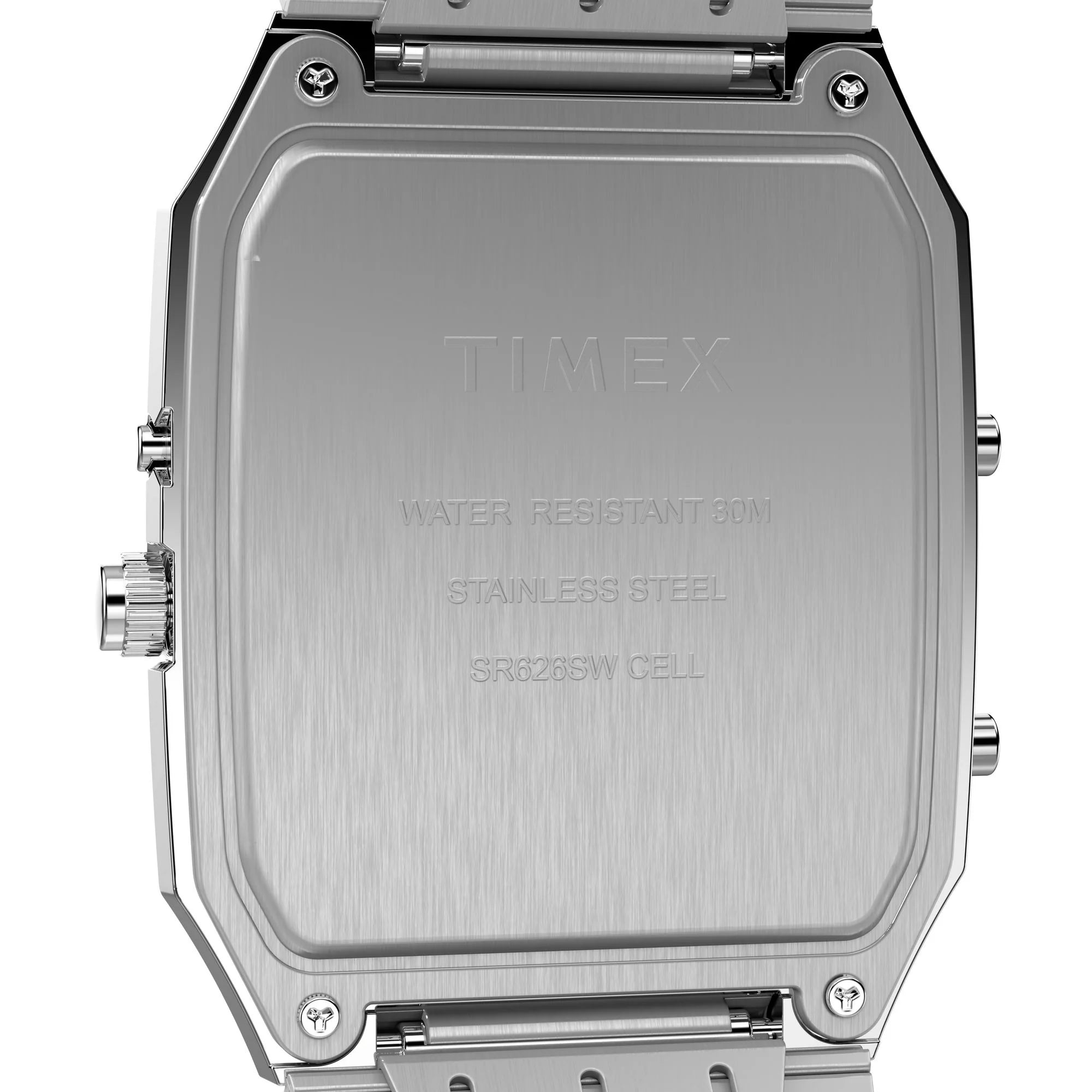 Q Timex Black Rectangle Dial Ana-Digital Men's Watch - TW2Y05900UJ - KRISHNA WATCH COMPANY