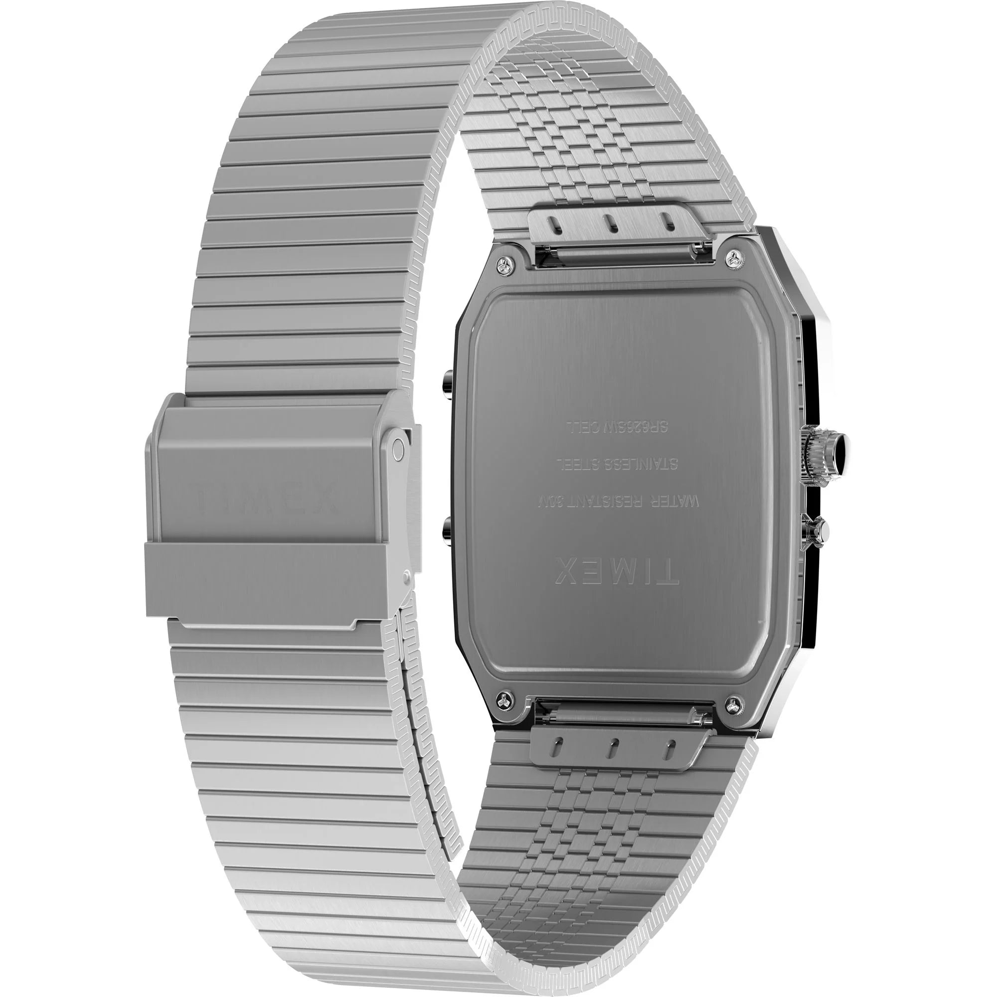 Q Timex Black Rectangle Dial Ana-Digital Men's Watch - TW2Y05900UJ - KRISHNA WATCH COMPANY