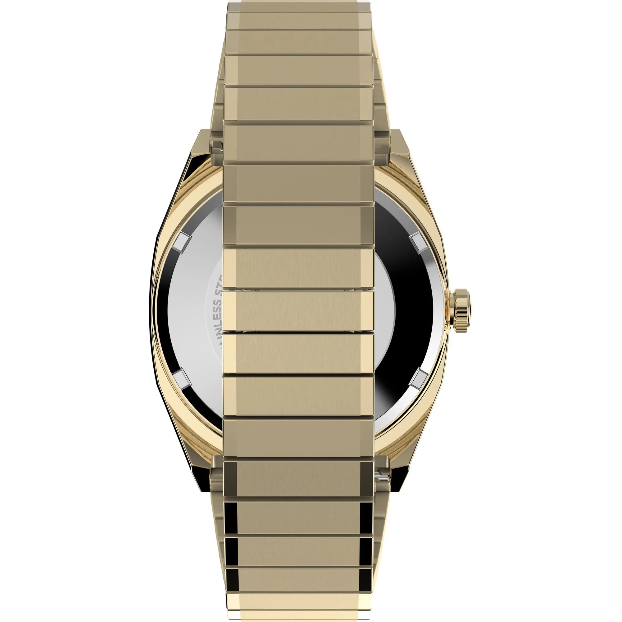 Timex Q E Line reissue Men Champagne Rectangle Dial Automatic Analog Watch - TW2Y07200UJ - KRISHNA WATCH COMPANY